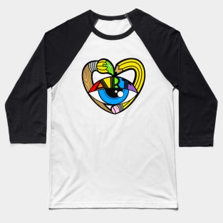 Eye Heart Art Baseball T-Shirt